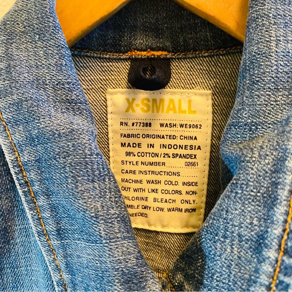 J Crew Vintage New Classic Denim Jacket Recycled Indigo - Picture 8 of 9